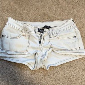 white shorts